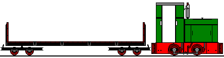 Feldbahn-Zug