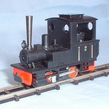EGGER-BAHN light railway steam loco in original state