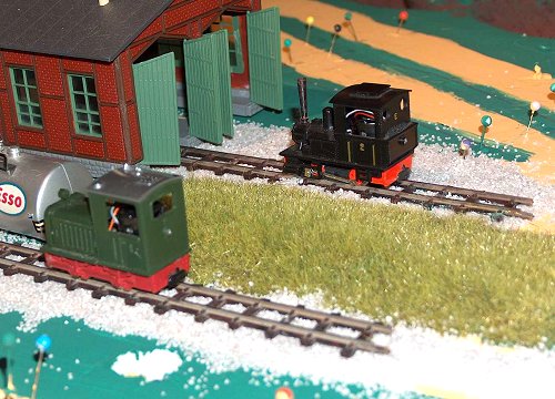 January 4th, 2006: Greening and sanding tests